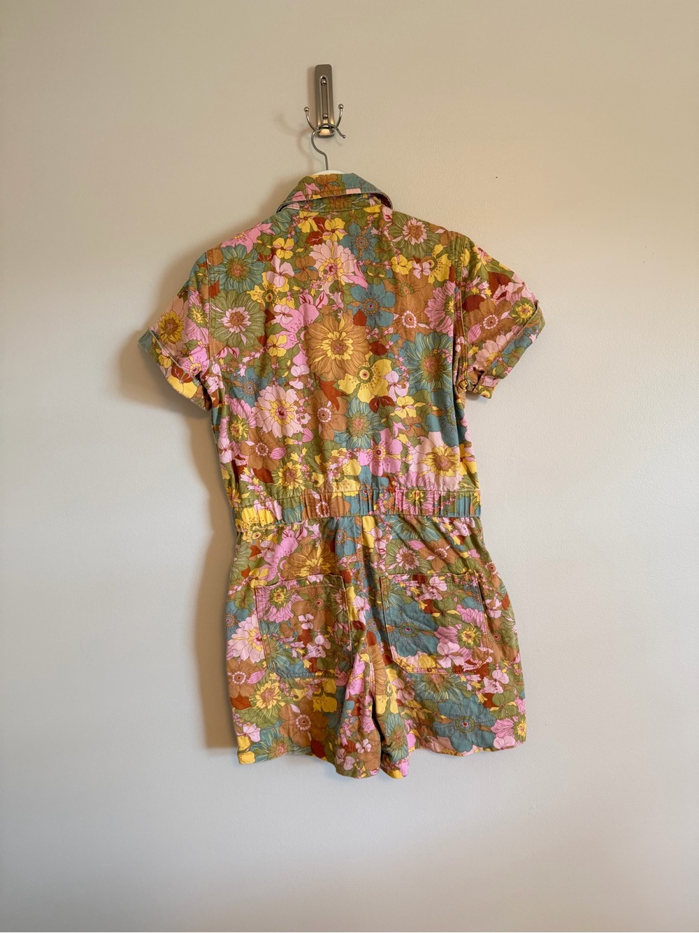 Show Me Your Mumu Women’s Floral Button-Up Romper - Picture 2 of 4